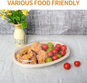 26oz Disposable Sugarcane Bagasse Bowls Lid Salad Noodles Desserts <b>Soup</b> Serving Burrito Takeaway Food <b>Container</b> for Lunch Box - Product Image 5