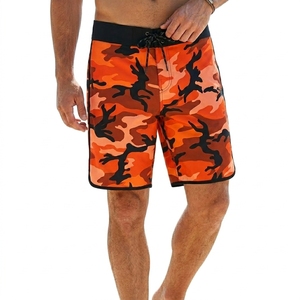 <b>Mens</b> Premium Camouflage Print Polyester Eco-Friendly Water Sports Shorts Lightweight Quick Dry Beach Surf Swim <b>Trunks</b> - Product Image 3