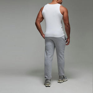 NESTA SPORTS Débardeur de sport classique sans manches blanc pour hommes avec logo personnalisé - Product Image 2