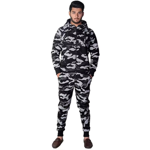 ชุดวอร์มกีฬาผู้ชายแบบมีฮู้ดลายดอกไม้ระบายอากาศได้ดี รุ่นสั่งทำพิเศษสำหรับฤดูหนาวปี 2026 - Product Image 1