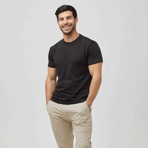 T-shirt SOSH 4 pour homme Republica, vêtement de sport basique, coupe ajustée, manches raglan, rayé, 100% coton - Product Image 1