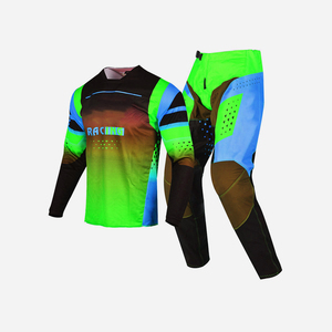 Jersey y Pantalón de Motocross de Manga Larga Transpirable de Alta Calidad al por Mayor, Traje de Motocross de Alta Calidad, Servicio OEM Personalizable - Product Image 4