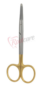 Ciseaux à points de couture de haute qualité, ciseaux à points de couture à bord incurvé, finition en acier inoxydable, ciseaux à points de couture pour travaux chirurgicaux professionnels, Rootcare - Product Image 3