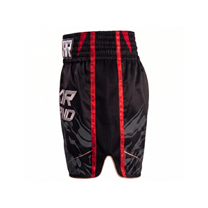 Shorts MMA pour homme Askar, noir et rouge, impression par sublimation, séchage rapide, vêtements d'arts martiaux mixtes, coupe régulière, taille adulte - Product Image 4