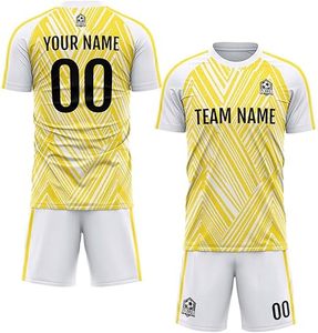 Dernier design, uniforme de football 100% polyester, nouveau style, qualité professionnelle supérieure pour adultes, couleur personnalisée, logo personnalisé, haute qualité - Product Image 1