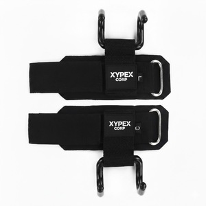 Sangles de poignet épaisses en néoprène antidérapantes et anti-déchirure pour soulevés de terre, tractions, rames et shrugs – Personnalisables et robustes - Product Image 1