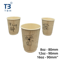 Fournisseur Malaisien – Meilleures Ventes : Gobelets en Papier Kraft Jetables à Double Paroi 8oz, 12oz, 16oz – Idéaux pour Café, Thé, Restauration, Stands Alimentaires et Fêtes