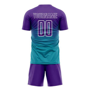 Uniforme de Fútbol Personalizado con Nombre y Número del Equipo, Último Diseño, Material de Poliéster - Product Image 3
