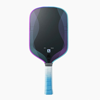 Raquette de tennis de table professionnelle en fibre de carbone T700, finition mate, noyau alvéolé de 16 mm, certifiée USAPA, portable, qualité tournoi, 40 trous, pour le divertissement