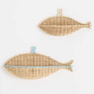 Decorative <b>wicker</b> wall <b>baskets</b> cute hand-crafted animal shaped rattan hanging <b>basket</b> superior quality - Product Image 2