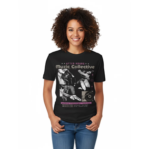 T-shirts imprimés pour femmes, grandes tailles, élégants, confortables, pour un usage quotidien, design personnalisé, fabriqués au Bangladesh. - Product Image 2