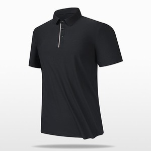 Polo homme OEM ODM en coton piqué de qualité supérieure, manches courtes, fabricant de vêtements sur mesure - Product Image 1