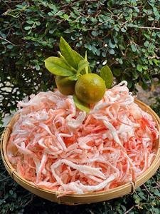 Calamars râpés premium cuits à la vapeur avec de l'eau de coco, collations saines, fruits de mer, doux, du Vietnam, en vrac, en sac, en boîte, vente en gros - Product Image 5