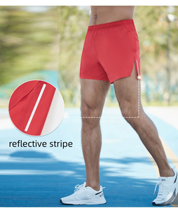 Pantalones Cortos Deportivos para Hombre con Ropa Interior, Nailon y Elastano, Secado Rápido, Logotipo Personalizado, Alta Calidad, para Maratón - Product Image 3