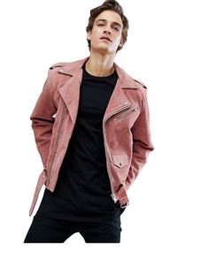 แจ็กเก็ตหนังแกะหนังนิ่มระบายอากาศ - Product Image 1