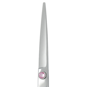 Ciseaux de coiffure en cobalt à lame pivotante simple en acier inoxydable pour effilage des cheveux, usage manuel en salon ou à domicile - Product Image 6