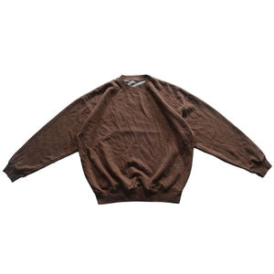 เสื้อสเวตเชิ้ตคอกลมผ้าฝ้าย 100% แบบวินเทจฟอกสี ทรงโอเวอร์ไซส์ สำหรับผู้ชาย - Product Image 4
