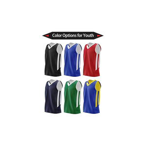 Ensemble de maillots de sport réversibles, uniforme d'entraînement de basket-ball, tenue en maille à séchage rapide - Product Image 5