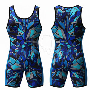 Camisetas de Lucha Tejidas Casuales para Hombre, Estabilidad, Comodidad, Control de Movimiento, Ligeras, de Secado Rápido y Transpirables para Entrenamiento y Competencia - Product Image 3