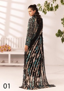 Top quality ladies kameez shalwar design Cotton / Lawn Shalwar Kameez <b>Suits</b> embroidered <b>Chikankari</b> <b>Suits</b> pakistani salwar kameez - Product Image 6