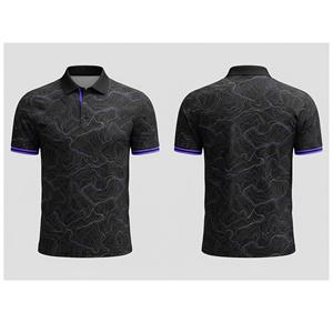 High Quality Custom Printed Sublimation Polo T-Shirt Team Wear Men Women Youth Quick-Dry Dry-Fit Active Polo - Product Image 2