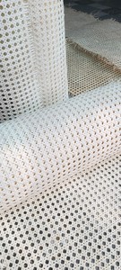 AVAILABLE Bleached White Rattan Cane Webbing - Uniform Color Smooth Finish Rattan Sheets for Modern Furniture Design - Product Image 4