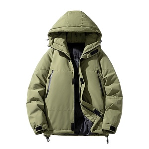 Chaqueta Parka Reversible de Invierno para Hombre, Personalizada, Cálida, Ecológica, Impermeable, Gruesa, con Forro Polar, Rellena de Plumas de Ganso Blanco, Antiencogimiento - Product Image 2