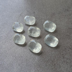 Piedra Preciosa de Prehnita Facetada, Corte Rectangular Calibrado, Piedra Suelta Natural para Joyería - Product Image 2