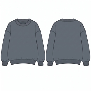 <b>Womens</b> Winter Oversized Cotton Fleece <b>Hoodie</b> Loose Fit Pullover Sweatshirt Casual Streetwear Front Logo Custom Clothing - Product Image 2
