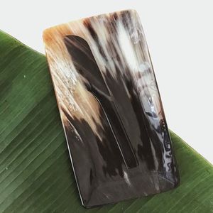 Placa de cuerno de búfalo de la mejor calidad, rectangular, material natural crudo para mango de cuchillo, montura óptica, a los precios más bajos - Product Image 2