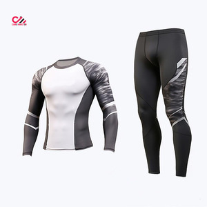 Conjunto de Compresión para Hombre, Nuevo Estilo, Precio Económico, Transpirable, de Secado Rápido, Cómodo, Ropa Deportiva para Gimnasio, Conjunto Deportivo a Bajo Precio - Product Image 5