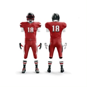 Custom Designs Men American Football Uniform American Football Jersey And Short Sports Wear Set Unisex American Football Uniform - Product Image 1