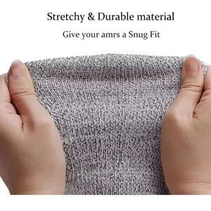 Manchon de protection pour bras en polyester haute performance, respirant, léger, à manches longues, résistant à la coupure et à la chaleur, pour l'industrie, la conduite et la manipulation d'animaux - Product Image 4