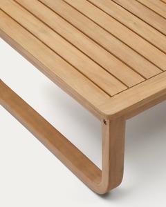 Ensemble de meubles de patio haut de gamme en teck massif avec corde tressée à la main – Ensemble canapé et table basse d'extérieur pour jardin et hôtel de luxe - Product Image 5