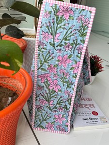 Bolsa de Maquillaje Artesanal para Mujer, Estilo Vintage, con Cierre, Ecológica, Gran Capacidad, Asa Suave, Diseño Floral Original, Acolchada, Estilo Exótico - Product Image 2