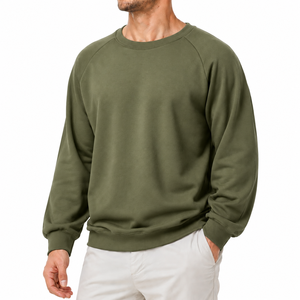 Custom College Crew Sweat Shirt Premium Cotton Blend OEM Apparel Manufacturer Private Label Wholesale Lifestyle Wear - Product Image 5
