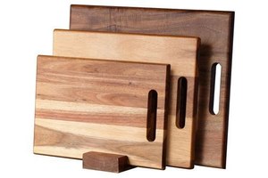 เขียงไม้ทำมือ เขียงไม้เนื้อแข็ง เขียงครัว เขียงเนื้อทนทาน เขียงเตรียมอาหาร - Product Image 2