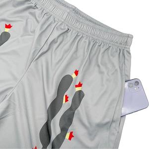 Pantalones cortos deportivos personalizados para hombre, para entrenamiento atlético, gimnasio, correr, subidos por Dress Sports - Product Image 5