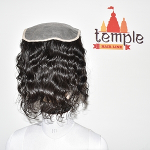 Cabello Indio 7*7 con Cierre, Sin Procesar, de Tamil Nadu, Cutícula Alineada, Remy, Ondulado Profundo Natural, 100g, con Clip/Extensiones, Venta al por Mayor - Product Image 2