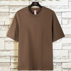 Camiseta de Doble Hilo de 220g con Logotipo Personalizado, 100% Algodón Orgánico, Corte Regular, Unisex, Diseño Simple y Moderno - Product Image 4