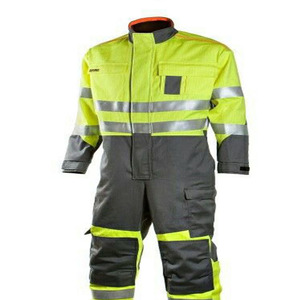 Safety Wear for <b>Construction</b> Labour Custom Fireproof <b>Overall</b> Work Uniform - Product Image 6