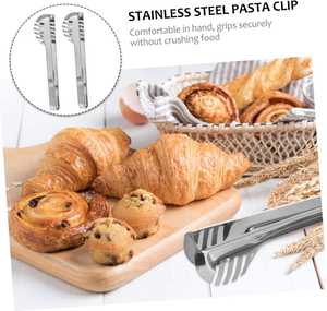 Pince à pâtes et salade en acier inoxydable Bold Blossom de haute qualité pour cuisine et barbecue, lot de plus de 20 pièces - Product Image 6