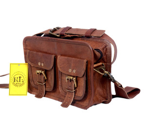 Sac à bandoulière vintage en similicuir Lowell Designer Craft pour femme, avec fermoirs et boucles métalliques, motif géométrique, pliable pour le voyage - Product Image 5