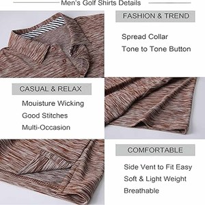 Chemises polo brodées pour hommes, respirantes, de haute qualité, à manches courtes, pour l'été, postées par Dress Sports - Product Image 5