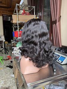 ดึงคู่เวียดนามเวอร์จินดิบผมมนุษย์ 13*4 วิกผมด้านหน้าผู้บริจาคผมเด้งหญิงผมมัด - Product Image 2