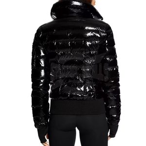 Vestes matelassées légères en tricot personnalisées pour hommes et femmes, avec rembourrage en polyester, capuche et chapeau amovible - Product Image 3