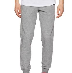 <b>Men's</b> Gray Woolen Cotton Vintage Straight Sweatpants Elastic Waist Joggers Midweight Knitted Autumn Wear OEM Service - Product Image 4