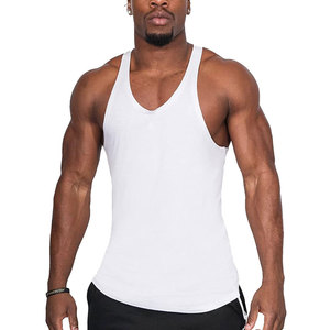 Débardeurs d'entraînement pour hommes – Tenue de sport estivale sans manches pour la musculation – Vêtements de gym unis pour hommes - Product Image 1