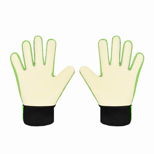 Gants de gardien de but en cuir de qualité supérieure à prix abordable, paume adhérente, équipement d'entraînement de football pour usage extérieur - Product Image 3