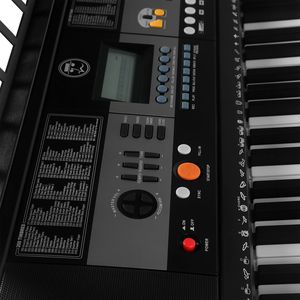Tastiera Digitale Musicale a 61 Tasti, Pianoforte Elettronico Portatile con Tasti Pesati ad Azione Martello per Suonare e Registrare, Usato in Legno - Product Image 5